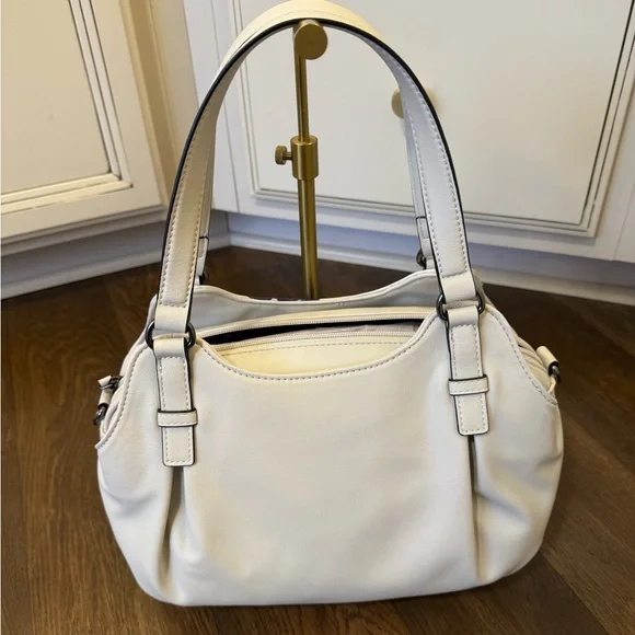 Vera Wang Floral Blue and White Handbag Set - Picture 8 of 10